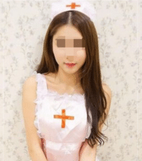 ☑清純白皙小護士♥一試上癮